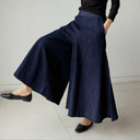 Women's Relaxed Fit Denim Trousers