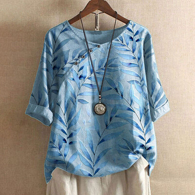 Floral Women's Blouse - Chic Design