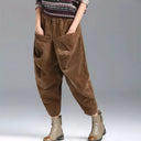 Cozy Winter Wide Sarouel Trousers