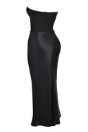 Victoria Noir | Chic Black Wedding Guest Dress
