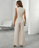 Chic Women's Jumpsuit Set for All Events
