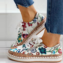 Chic Flower Orthopedic Footwear for Everyday Style