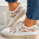 Eva - Stylish Embroidered Lace Footwear for Special Occasions