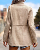Chic Women's Blazer with Collar
