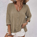 Chic V-Neck T-Shirt for Everyday Wear