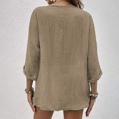 Chic V-Neck T-Shirt for Everyday Wear