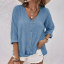 Chic V-Neck T-Shirt for Everyday Wear