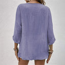 Chic V-Neck T-Shirt for Everyday Wear