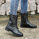 Orthopedic Ankle Boots with Side Zipper