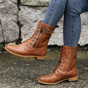 Orthopedic Ankle Boots with Side Zipper