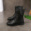 Orthopedic Ankle Boots with Side Zipper