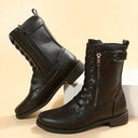 Orthopedic Ankle Boots with Side Zipper