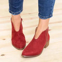 Orthopedic Chunky Ankle Boots for All-Day Wear