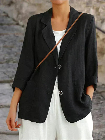 Chic Linen Blazer for Effortless Style