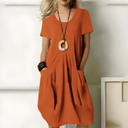 Chic Tummy-Control Dress for Flattering Style