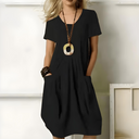 Chic Tummy-Control Dress for Flattering Style