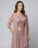 Chic Flowing Chiffon Dress for Any Occasion