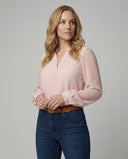 Chic V-Neck Chiffon Blouse for Styling