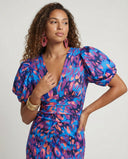 Elegant Puff Sleeve Evening Dress for Women