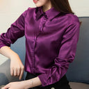 Silk Satin Blouse for Effortless Style