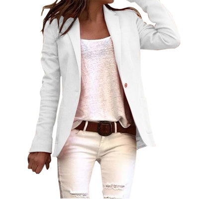 Sophisticated Long-Sleeved Blazer Jacket