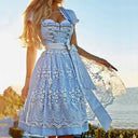 Classic Women's Dirndl Dress with Rich Detailing