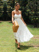 Chic Spaghetti Strap Summer Beach Dress