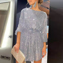 Chic Loose Mini Dress for Night Out