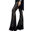 Chic Sequin-Embellished Trousers for Glamorous Style