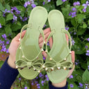 Stylish Studded Bow Knot Sandals