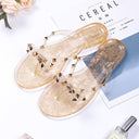 Stylish Studded Bow Knot Sandals