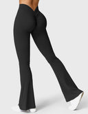 Chic V-Neck Flared Leggings Collection