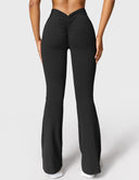Chic V-Neck Flared Leggings Collection