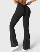 Chic V-Neck Flared Leggings Collection