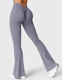 Chic V-Neck Flared Leggings Collection