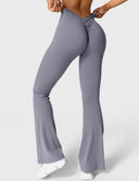 Chic V-Neck Flared Leggings Collection
