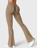 Chic V-Neck Flared Leggings Collection