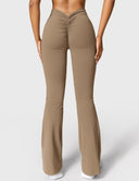 Chic V-Neck Flared Leggings Collection