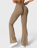 Chic V-Neck Flared Leggings Collection