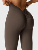 Chic V-Neck Flared Leggings Collection