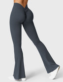 Chic V-Neck Flared Leggings Collection