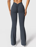 Chic V-Neck Flared Leggings Collection