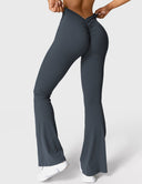 Chic V-Neck Flared Leggings Collection
