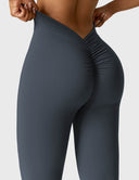 Chic V-Neck Flared Leggings Collection