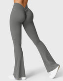 Chic V-Neck Flared Leggings Collection