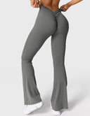 Chic V-Neck Flared Leggings Collection