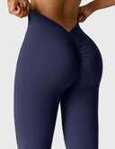 Chic V-Neck Flared Leggings Collection