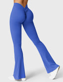 Chic V-Neck Flared Leggings Collection