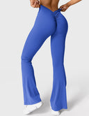 Chic V-Neck Flared Leggings Collection