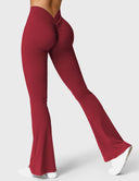Chic V-Neck Flared Leggings Collection
